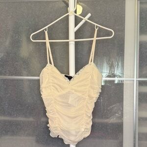 Forever 21 Cream Camisole Top